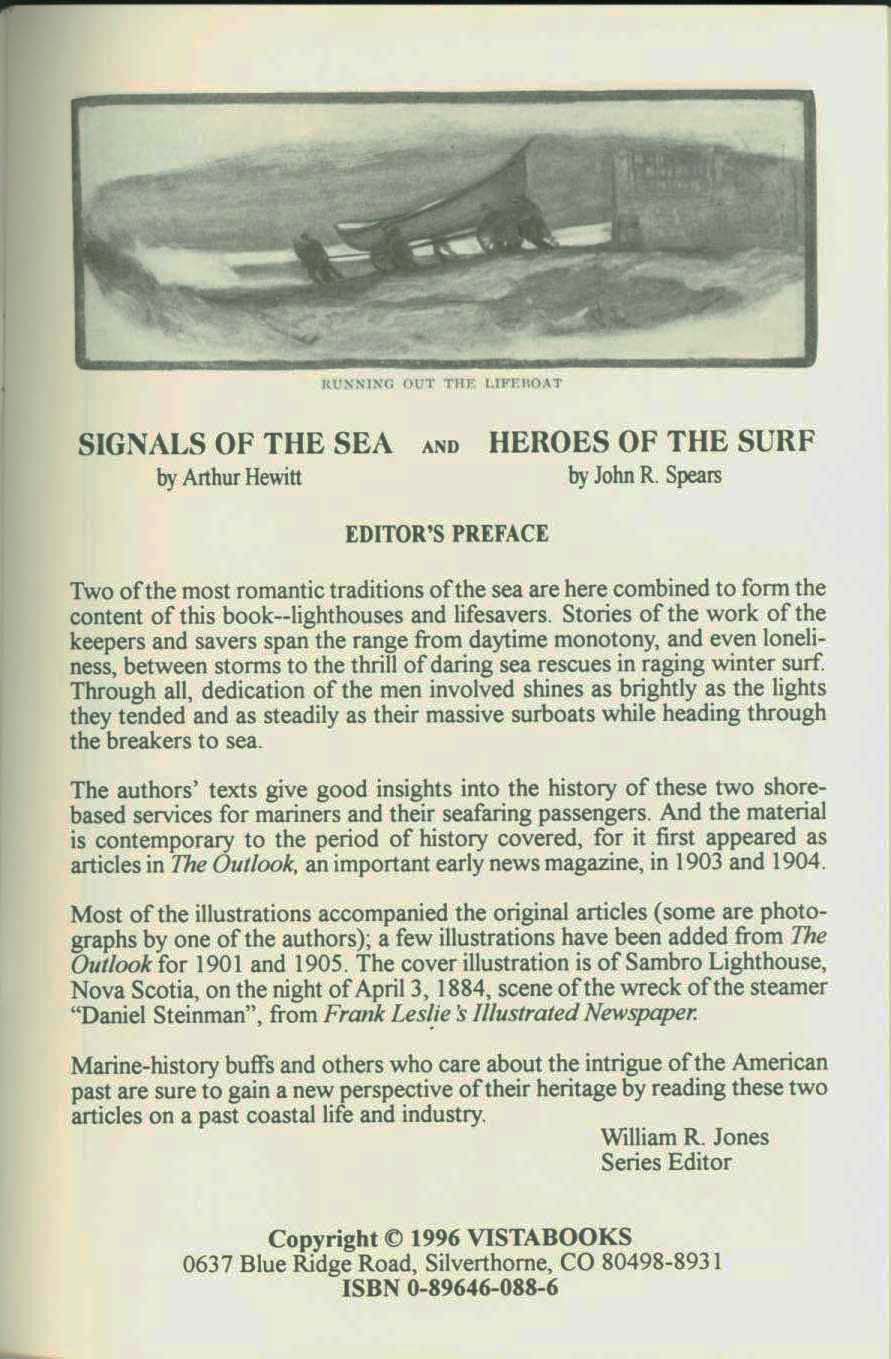 signals of the sea and heroes of the surf. vist0088a